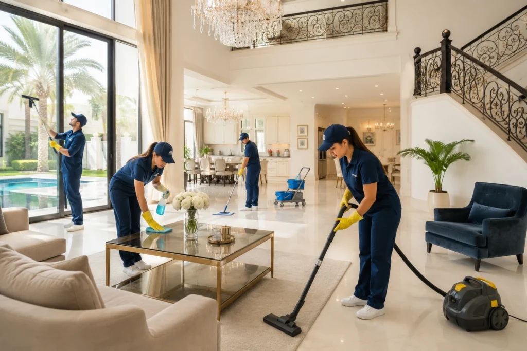 villa cleaning services dubai